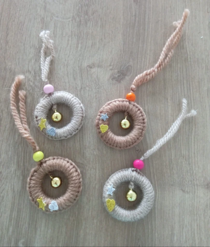 Talleres Campolar Ilusiones - adornos realizados por los residentes